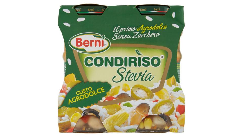 Condiriso Agrodolce (Stevia)