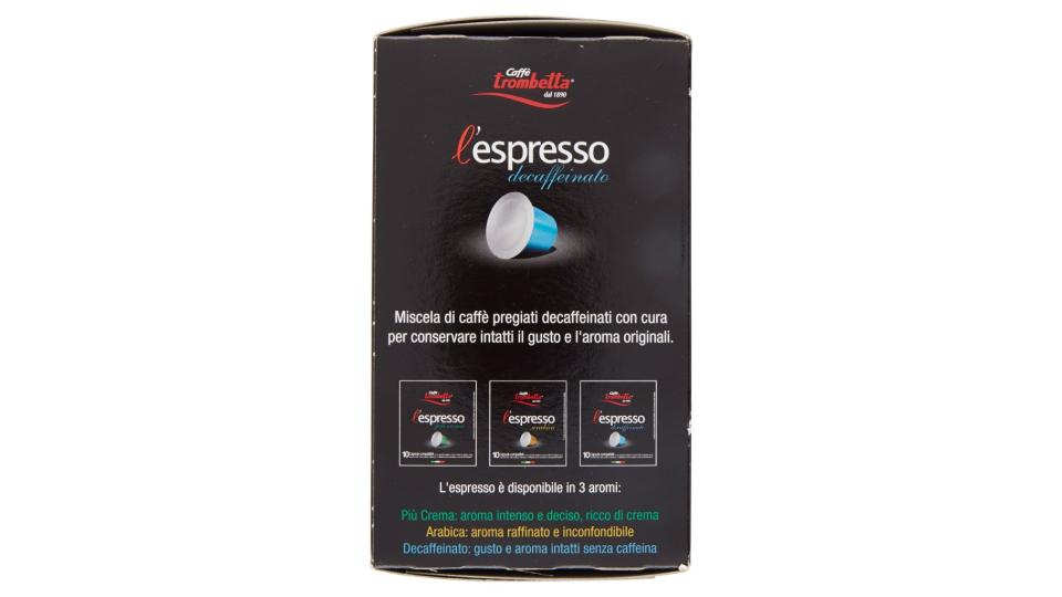 L'Espresso Decaffeinato Capsule 50 Pz