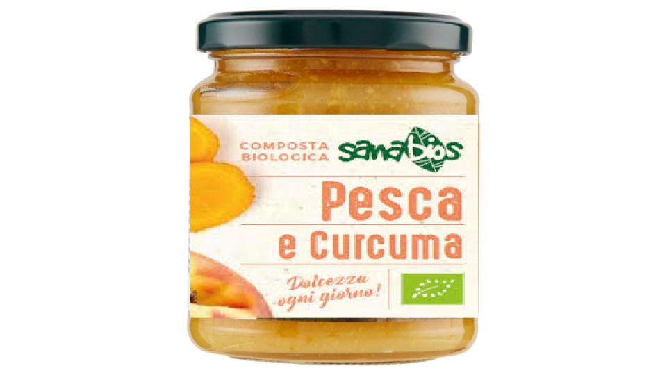 Composta Pesca e Curcuma Bio 