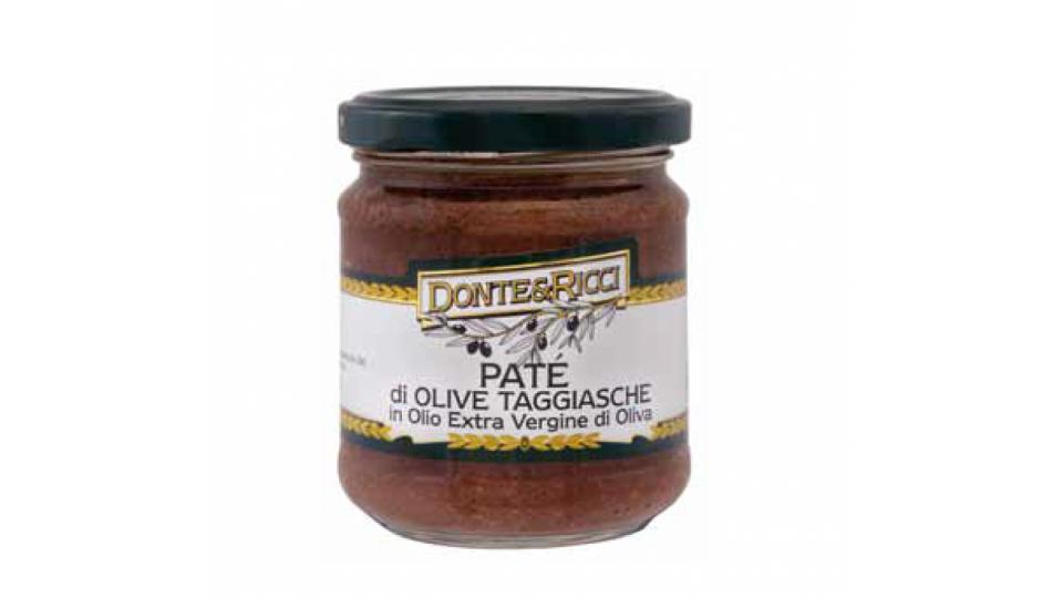 Patè Olive Taggiasche in Olio Extravergine di Oliva