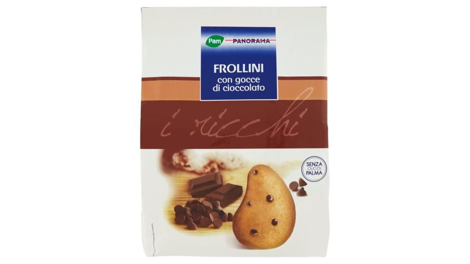 Frollini con Gocce di Cioccolato