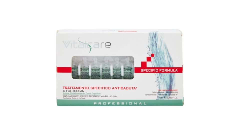Specific Formula Trattamento Specifico Anticaduta* al Follicusan 10 x 6 Ml