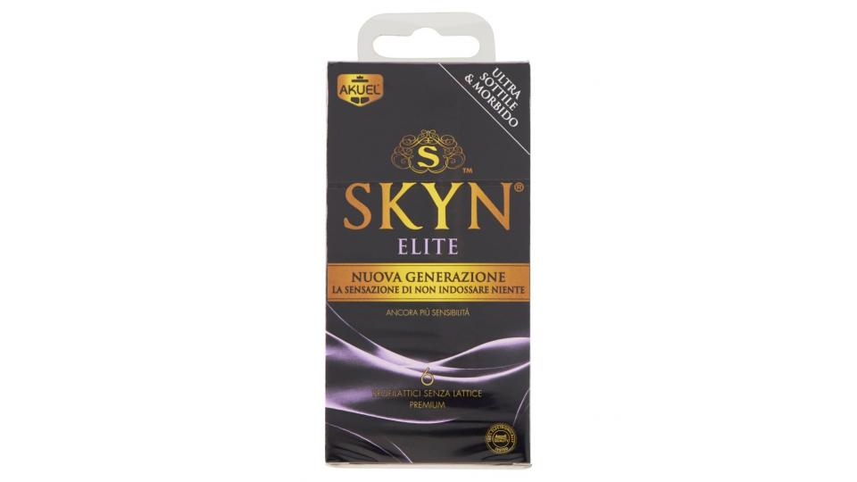 Skyn Elite 6 Profilattici senza Lattice Premium