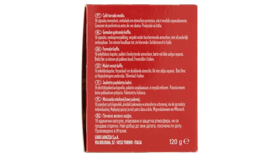 Qualità Rossa Espresso 16 Capsule Salva Aroma