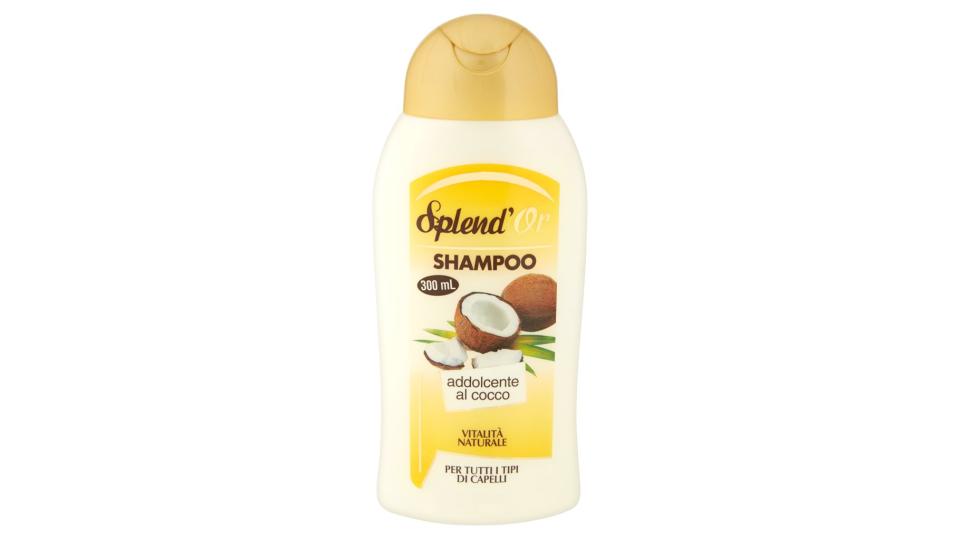 Shampoo Addolcente al Cocco per Tutti i Tipi di Capelli 300 Ml