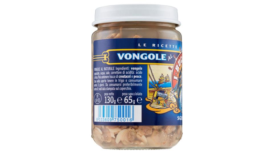 Vongole al Naturale Sgusciate