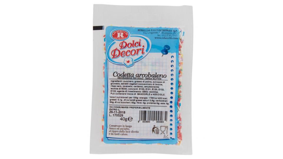 Dolci Decori Codetta Arcobaleno