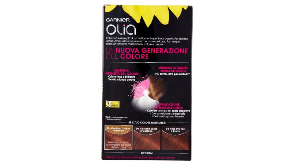 Olia Colorazione Permanente 6.35 Castano Chiaro Cioccolato