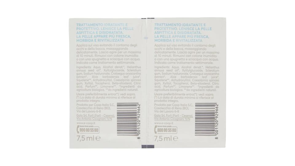 Maschera Idratante Rinfrescante Pelli Normali e Miste 2 x 7,5 Ml