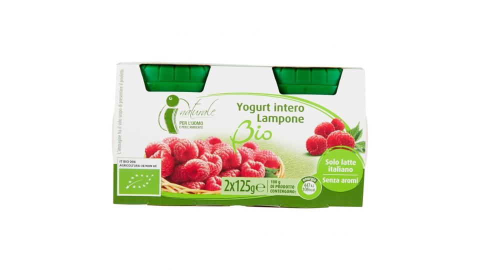 Yogurt Intero Lampone 2 x 125 g