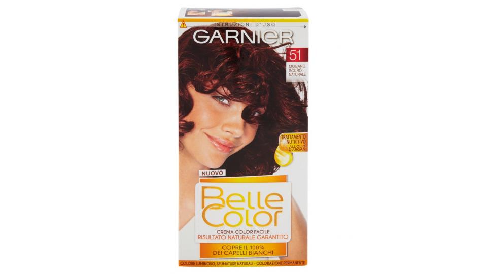 Belle Color Crema Color Facile 51 Mogano Scuro Naturale