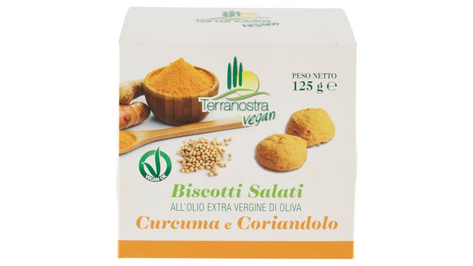 Biscotti Salati Curcuma e Coriandolo