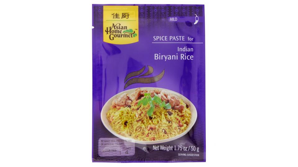 Spice Paste For Indian Biryani Rice