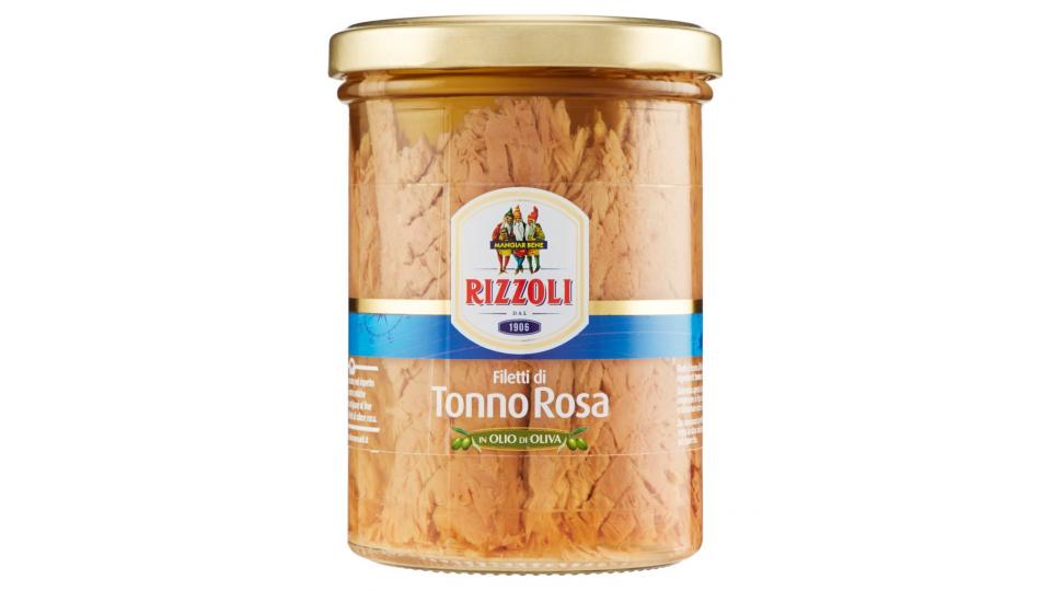 Filetti di Tonno Rosa in Olio di Oliva