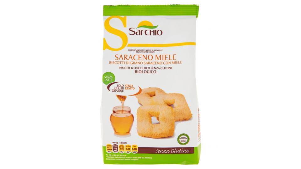 Saraceno Miele Biscotti di Grano Saraceno con Miele