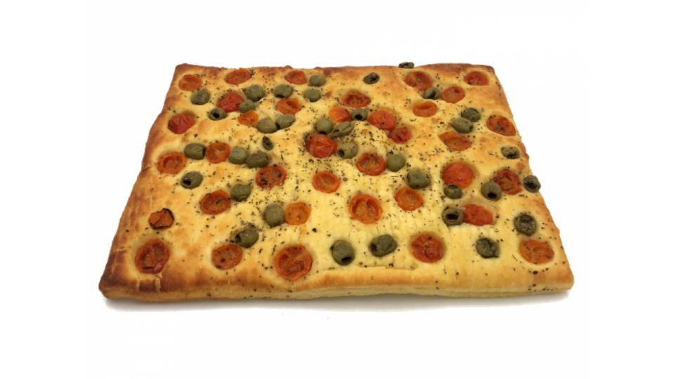 Focaccia Pomodorini  e Olive