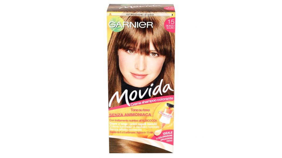 Movida Crema Shampoo Colorante 15 Biondo Scuro