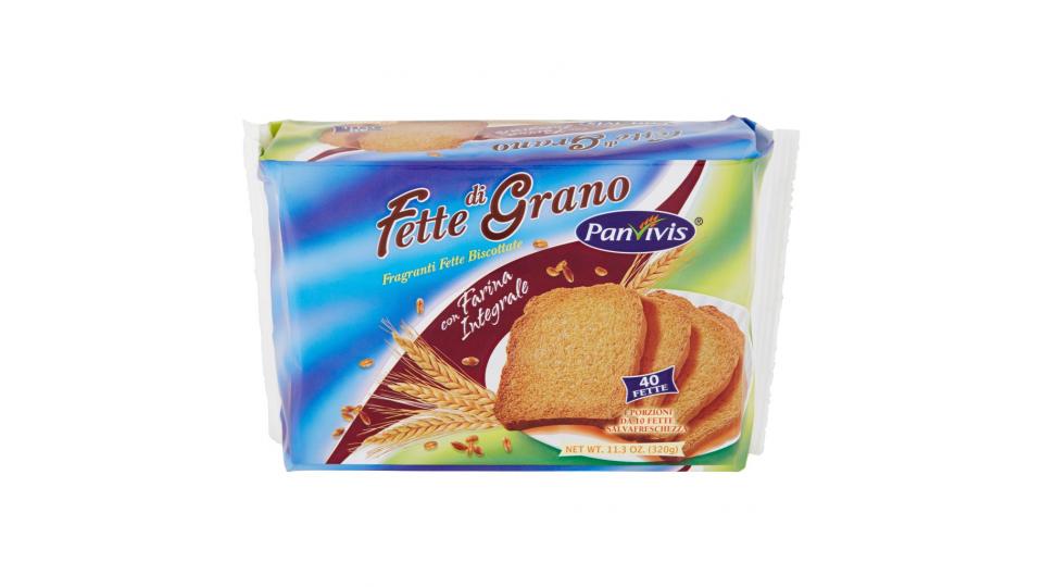 Fette di Grano con Farina Integrale 40 Fette