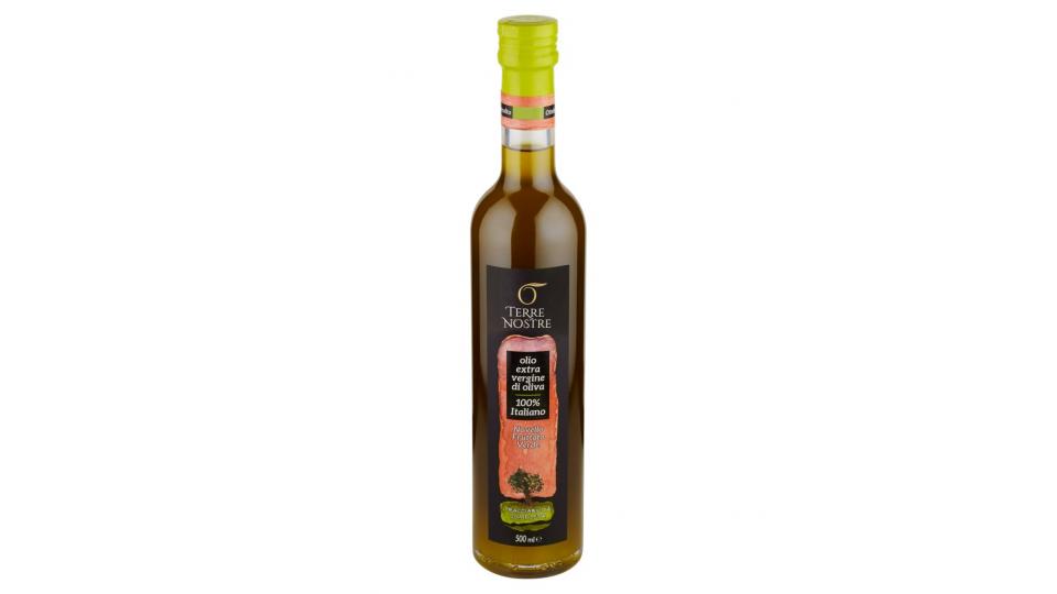 Olio Extra Vergine di Oliva 100% Italiano Novello Fruttato Verde