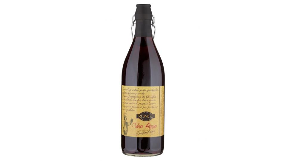 Vino Rosso Bottiglia Costolata