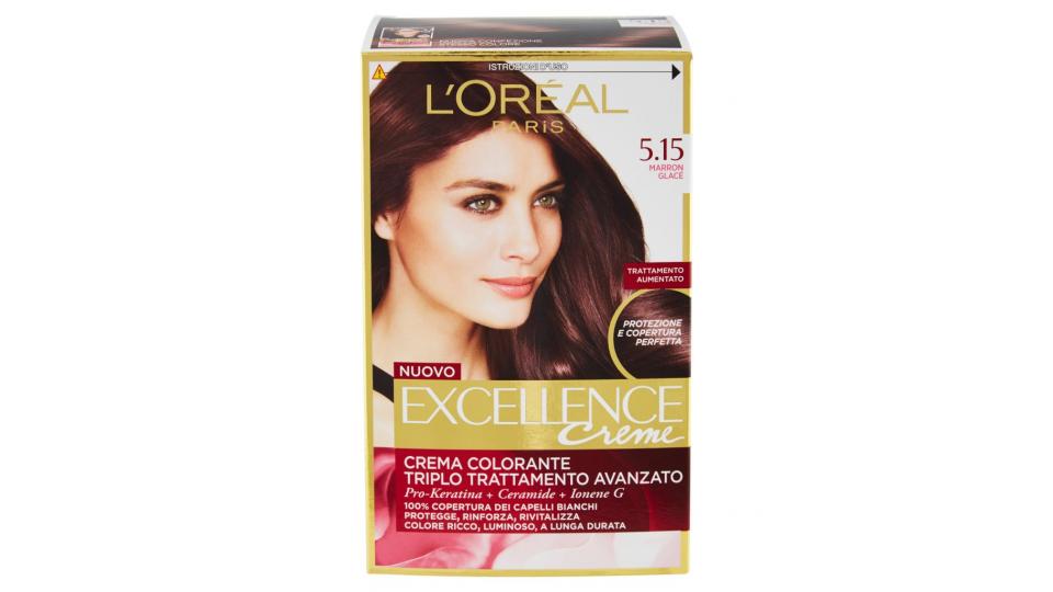 Excellence Creme Crema Colorante 5.15 Marron Glacé