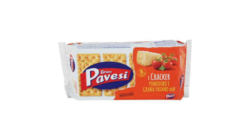 I Cracker Pomodoro e Grana Padano Dop