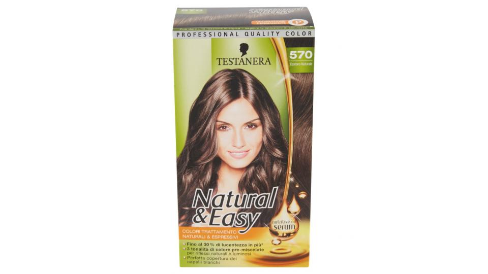 Natural&easy 570 Castano Naturale