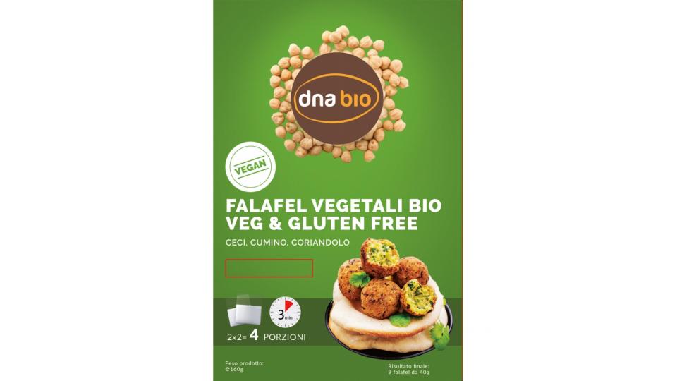 Falafel S/glutine Dnabio 160g