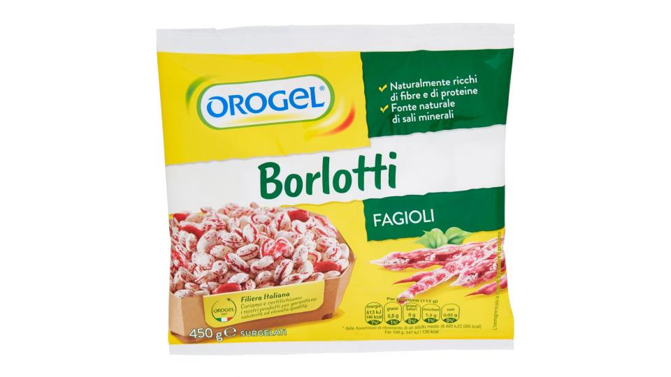 Borlotti Fagioli Surgelati
