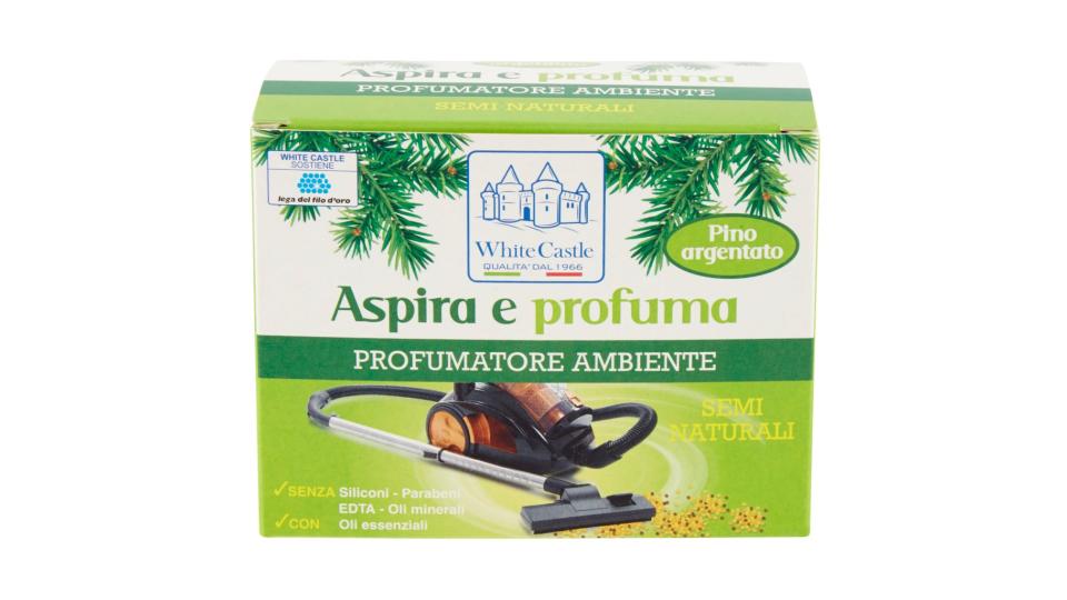 Aspira e Profuma Profumatore Ambiente Semi Naturali Pino Argentato