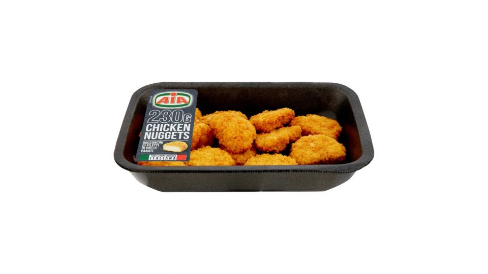230g Chicken Nuggets Bocconcini di Filetti di Pollo Panati 0,230 Kg