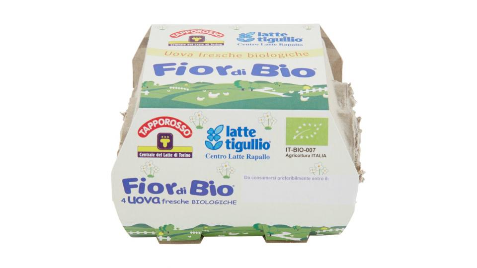 Tapporosso Fior di Bio 4 Uova Fresche Biologiche