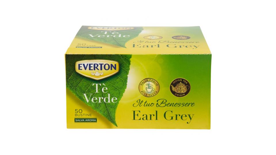 Tè Verde Earl Grey 50 x 1,7 g