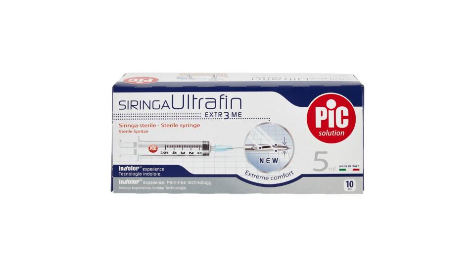Siringa Ultrafin Extr3me 5 Ml 10 Pz
