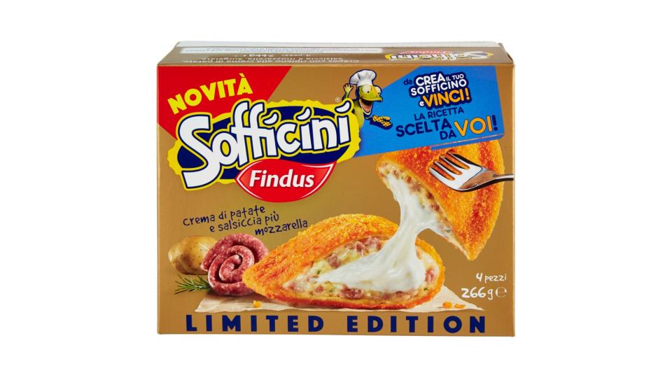 Findus 4 Salsiccia e Patate Più Mozzarella