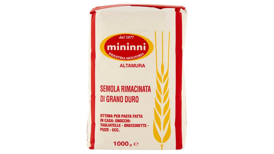 Semola Rimacinata di Grano Duro