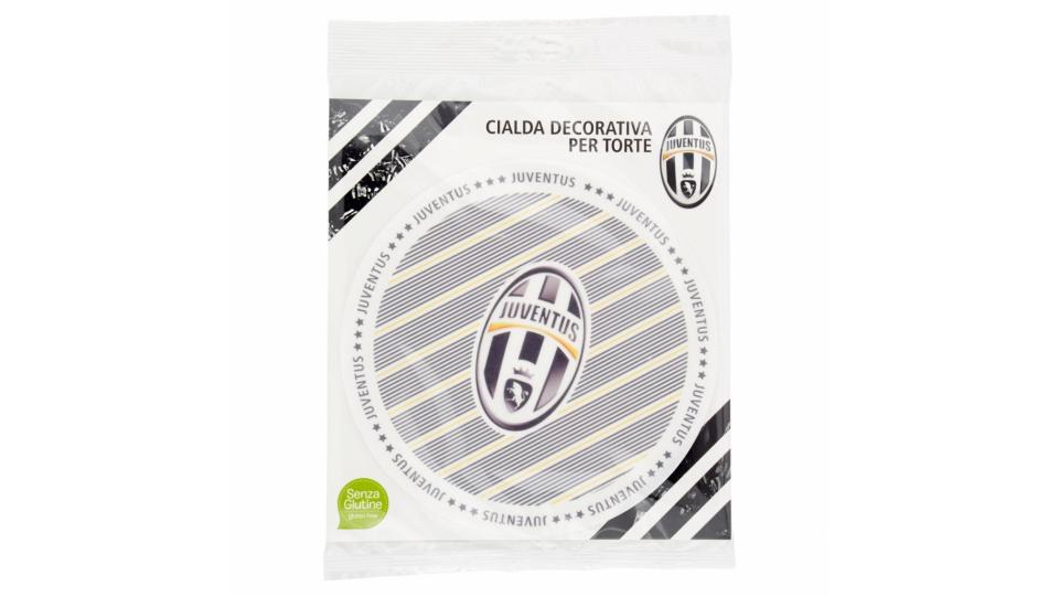 Cialda Decorativa per Torte Juventus