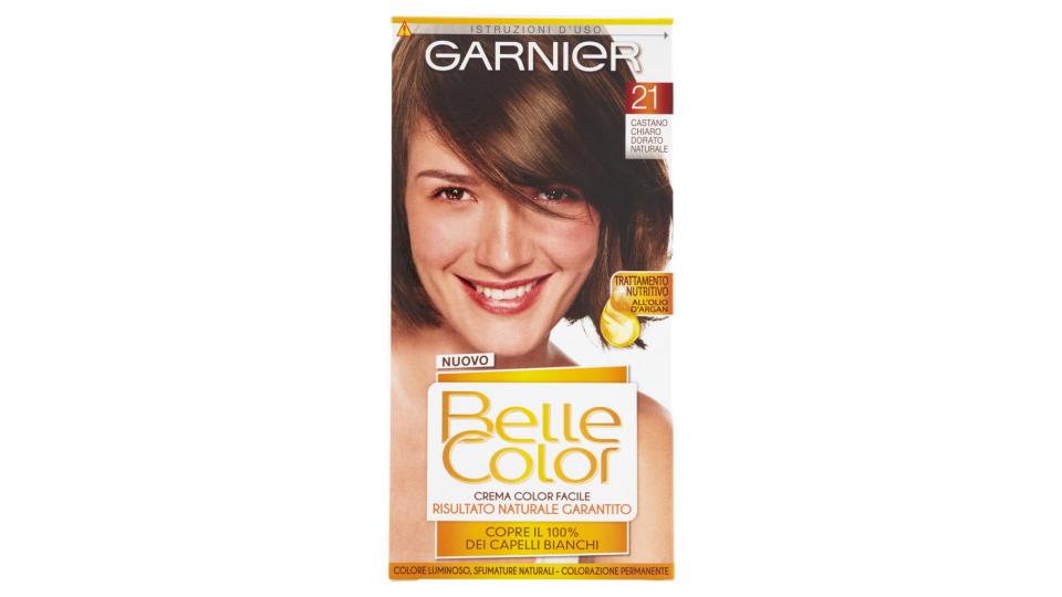 Belle Color Crema Color Facile 21 Castano Chiaro Dorato Naturale