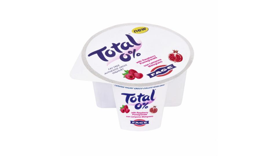 Yogurt Greco Total 0% al Lampone Melograno 