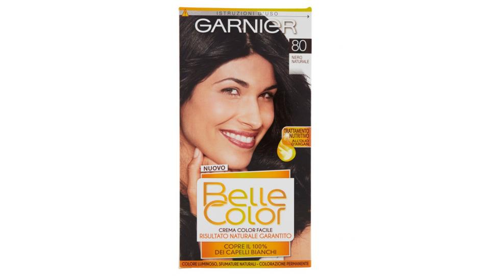 Belle Color Crema Color Facile 80 Nero Naturale