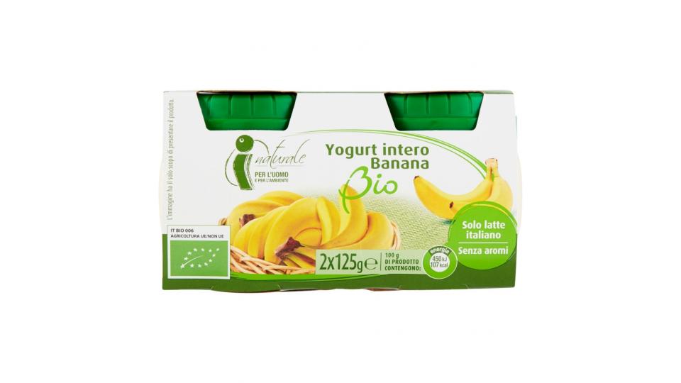 Yogurt Intero Banana 2 x 125 g