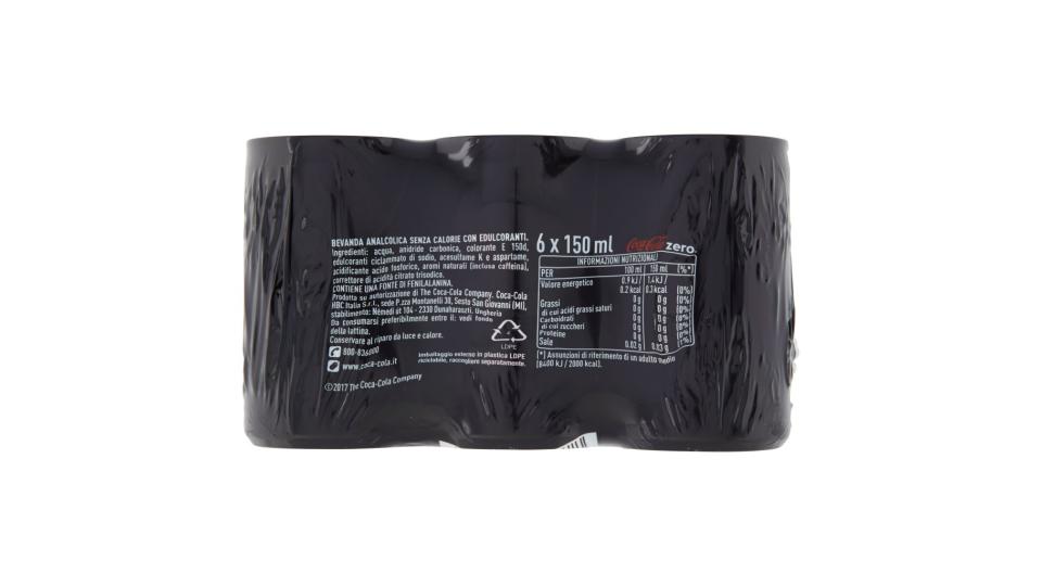 Lattina da 150ml Confezione da 6 Pezzi