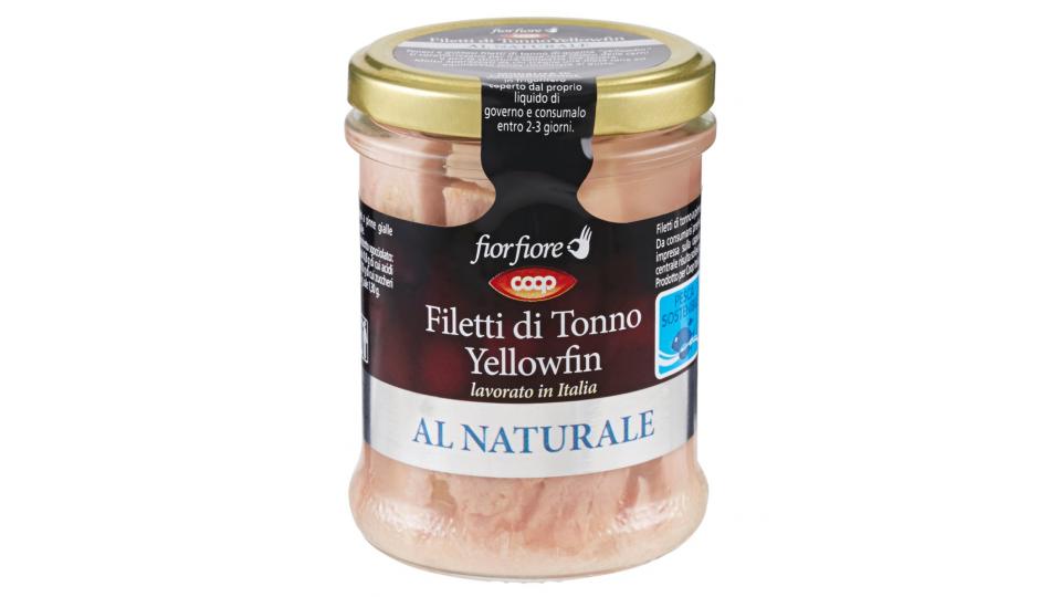 Filetti di Tonno Yellowfin al Naturale 200 g