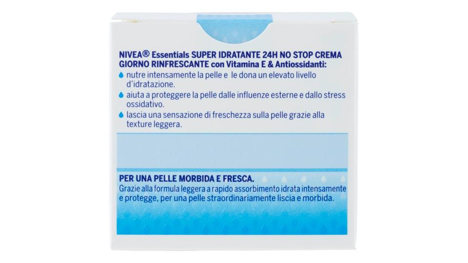 Essentials Super Idratante 24h No Stop + Rinfrescante Crema Giorno