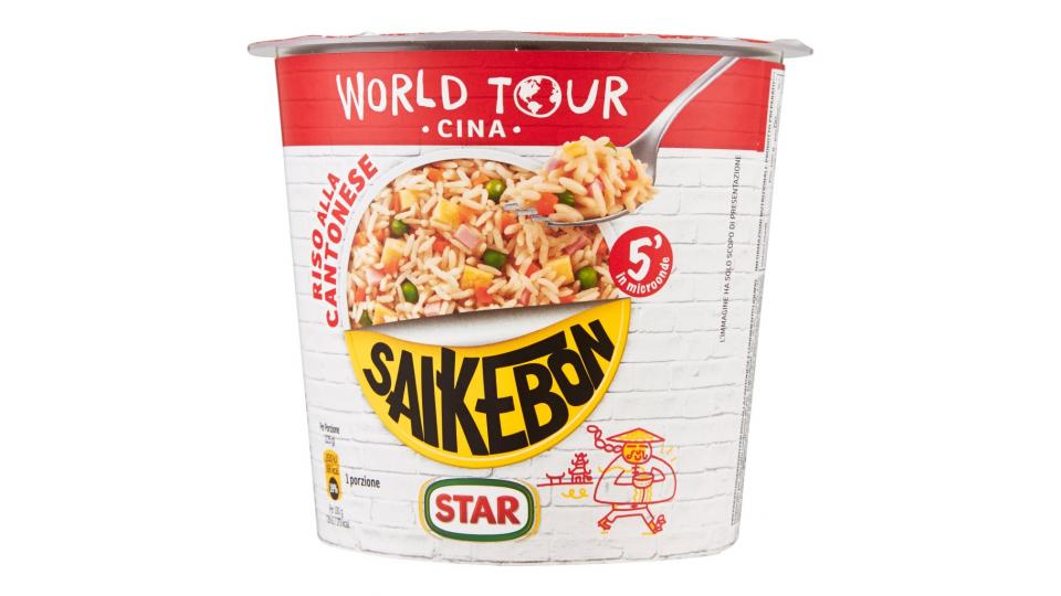 World Tour Cina Saikebon Riso alla Cantonese