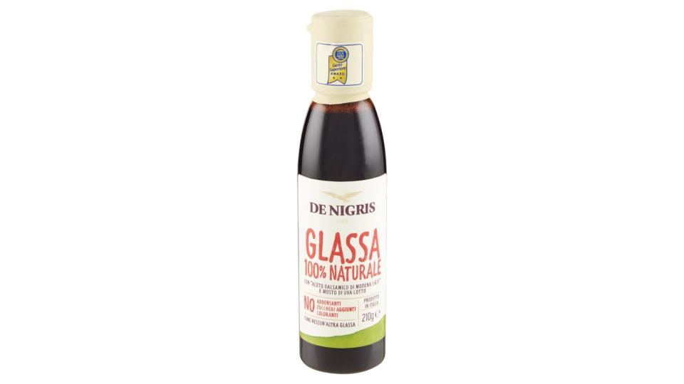 Glassa 100% Naturale con "aceto Balsamico di Modena I.G.P." e Mosto d'Uva Cotto