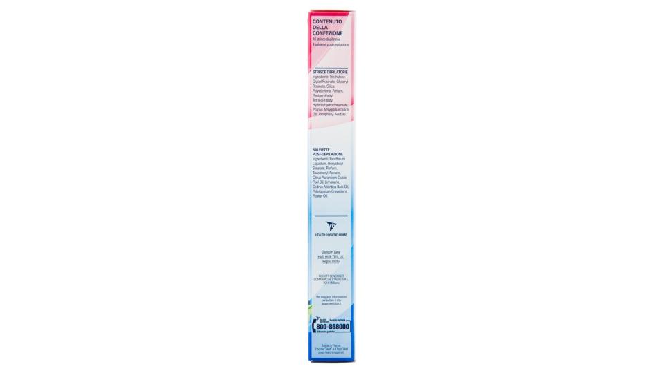 Strisce Depilatorie Hair Minimizer Pelli Sensibili 16 Pz.