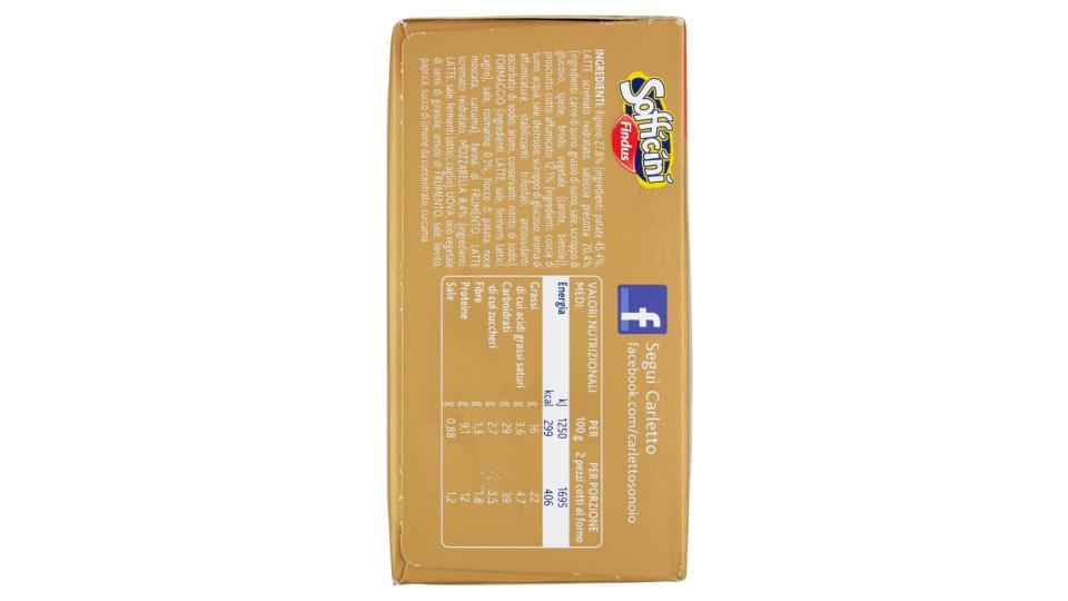 Findus 4 Salsiccia e Patate Più Mozzarella