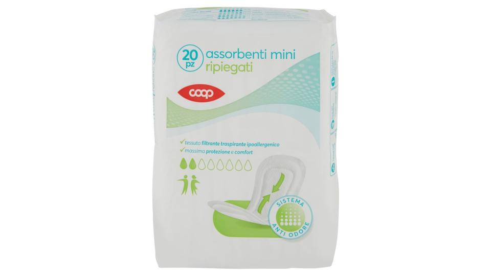 Assorbenti Mini Ripiegati 20 Pz