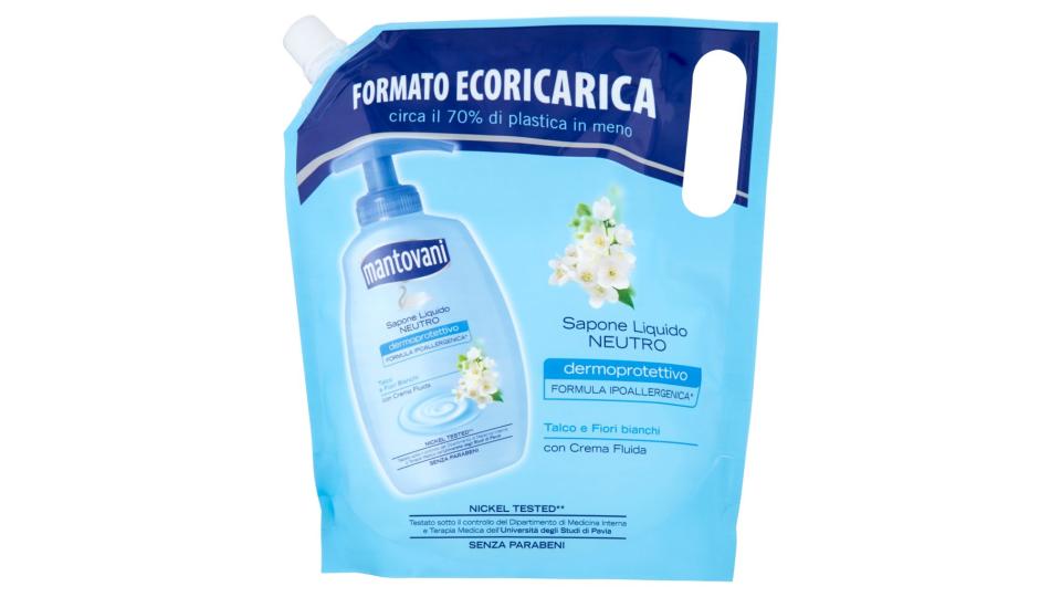 Sapone Liquido Neutro Talco e Fiori Bianchi Ecoricarica